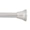 Kenney Mfg Twist & Fit No Tools Gloria Decorative Tension Shower Curtain Rod, 42-72in, Brushed Nickel KN909C/18HUS - alternate 1